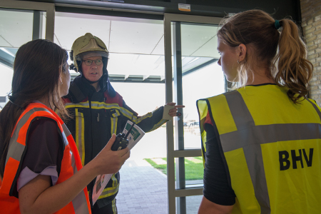 Ontruimingsoefening Hof van Flierbeek