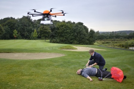 Levensreddend gebruik drone